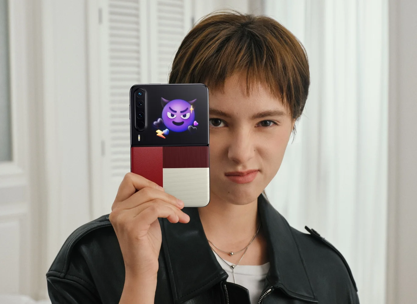 对镜自拍功能展示